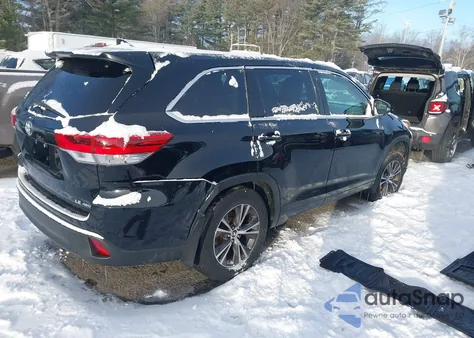 2018 Toyota Highlander Le Plus from USA, damaged, VIN 5TDBZRFH3JS892596